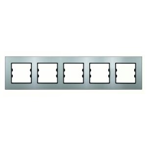 Apg405-71 Asfir Pleksiglas Parlak Gümüş Beşli Çerçeve (mekanizma Hariç)