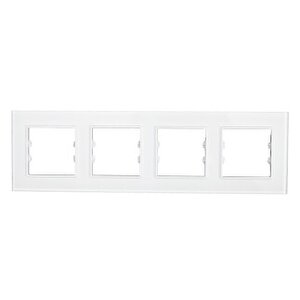 Apg104-21 Asfir Pleksiglas Parlak Beyaz Dörtlü Çerçeve (mekanizma Hariç)