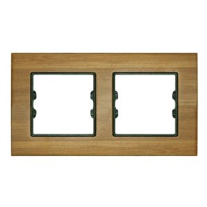 Wog202-71 Asfir Ahşap Bambu İkili Çerçeve (mekanizma Hariç)