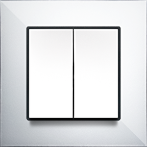 Apg401-71 Asfir Pleksiglas Parlak Gümüş Tekli Çerçeve (mekanizma Hariç)