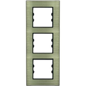 Alg113-71 Asfir Alüminyum Bronz Dikey Üçlü Çerçeve (mekanizma Hariç)