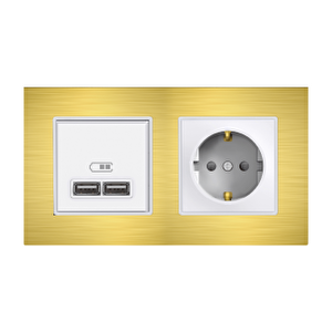 Alg502-21 Asfir Alüminyum Gold İkili Çerçeve (mekanizma Hariç)