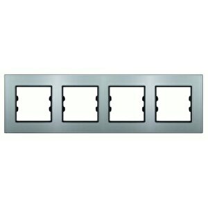 Apg404-71 Asfir Pleksiglas Parlak Gümüş Dörtlü Çerçeve (mekanizma Hariç)