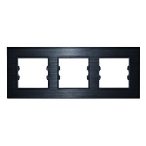 Alg303-71 Asfir Alüminyum Onyx Üçlü Çerçeve (mekanizma Hariç)