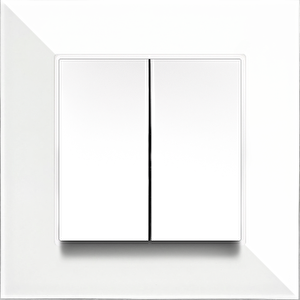 Apg101-21 Asfir Pleksiglas Parlak Beyaz Tekli Çerçeve (mekanizma Hariç)