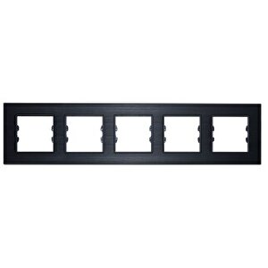 Alg305-71 Asfir Alüminyum Onyx Beşli Çerçeve (mekanizma Hariç)