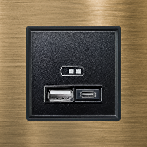 Alg401-71 Asfir Alüminyum Bakır Tekli Çerçeve (mekanizma Hariç)