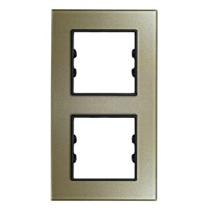 Apg312-71 Asfir Pleksiglas Şampanya Dikey İkili Çerçeve (mekanizma Hariç)