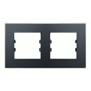 Apg502-71 Asfir Pleksiglas Mat Siyah İkili Çerçeve (mekanizma Hariç)