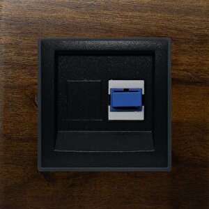 Wog601-71 Asfir Ahşap Amerikan Cevizi Tekli Çerçeve (mekanizma Hariç)