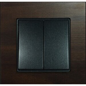 Wog601-71 Asfir Ahşap Amerikan Cevizi Tekli Çerçeve (mekanizma Hariç)