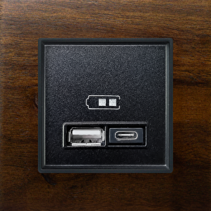 Wog601-71 Asfir Ahşap Amerikan Cevizi Tekli Çerçeve (mekanizma Hariç)