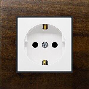 Wog601-71 Asfir Ahşap Amerikan Cevizi Tekli Çerçeve (mekanizma Hariç)