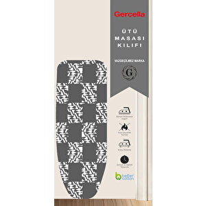 Poyraz 120x45 (xs Si̇ze ) Ütü Masasi Kilifi Örtüsü Bezi̇ Ütü Yedek Parça Ütü Ve Aksesuari