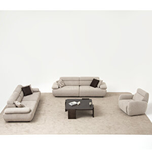 Nova Sırt Mekanizmalı Koltuk Takımı 3+3+1