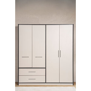 Ege 4 Kapaklı Dolap