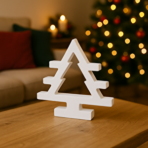 Yılbaşı Ağaç Formu Modern Tasarım