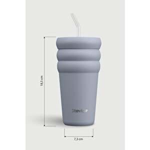 Digithome Rattan Hasır Kapaklı Çok Amaçlı Depolama Mutfak Banyo Sepeti 28.5 Cm - Kahverengi