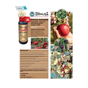 Bmusa Ranger Mikrobiyal Gübresi 1 Lt