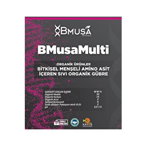 Bmusa Multi 1lt  Organik Gübre