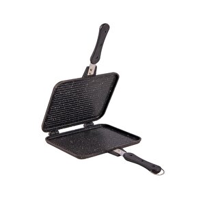 Digithome Petra 2'li Siyah Metal Standlı Ahşap Saplı Yağdanlık Seti Gold Etiketli Amber Yağlık 750 Ml