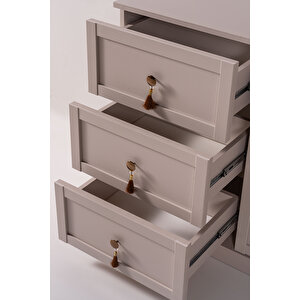 Edsy Home Doru 3 Çekmeceli Kapaklı Şifonyer