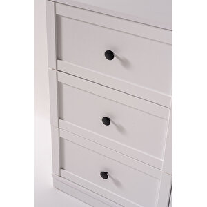 Edsy Home Berrak 3 Çekmeceli Kapaklı Şifonyer