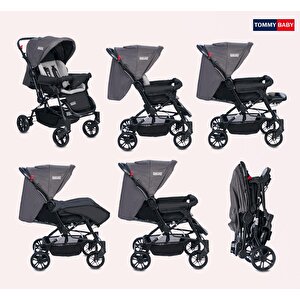 Tommybaby Elegant Travel  Çift Yönlü Bebek Arabası Seyahat Sistem Puset
