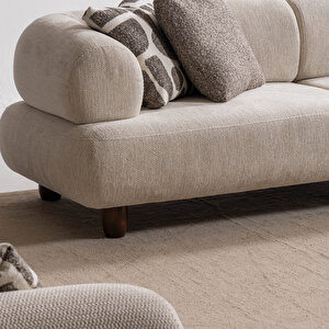 Solo Sırt Mekanizmalı Üçlü Koltuk Kanepe