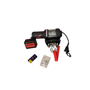 Vi̇nç P. 3000 Lb Çeli̇k Halatli 12v Atv Vi̇nci̇