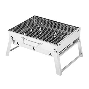 Portatif Katlanabilir Mangal - Madfox Roadtrip Bbq - Silver - 547306