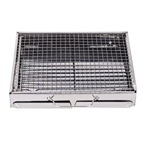 Portatif Katlanabilir Mangal - Madfox Roadtrip Bbq - Silver - 547306