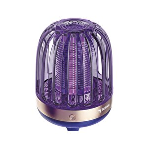 Elektrikli Sinek Öldürücü Şarjlı Uv Işıklı Lamba Sivrisinek Kovucu Sineksavar Ssk10 Lacivert