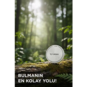 Takip Cihazı Android Apple Find My Uyumlu Smart Tag F8 Beyaz