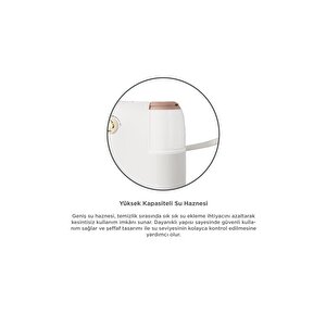 Buharlı Temizleyici 2000w Mutfak Halı Koltuk Temizleme Buhar Makinesi Tsc02 Beyaz