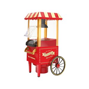 Torima Tpm-01 Kırmızı Yağsız Popcorn Mısır Patlatma Makinesi