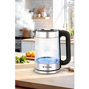 Cam Led Işıklı 1500w 1.8l Kettle Su Isıtıcı Ty-083-18x29a