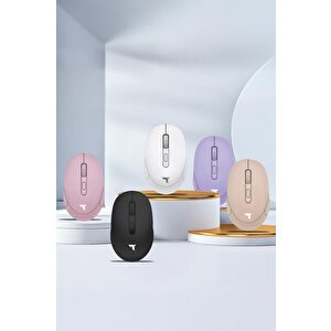 Mouse Çift Modlu Sessiz Kablosuz Fare Tm-17 Siyah