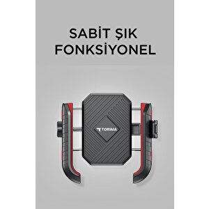 Telefon Tutucu Motorsiklet Oto Aksesuarları Jx062 Siyah