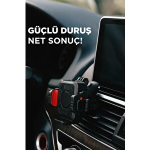 Telefon Tutucu 360 Derece Dönebilen Motorsiklet Oto Aksesuarları Jx063 Siyah