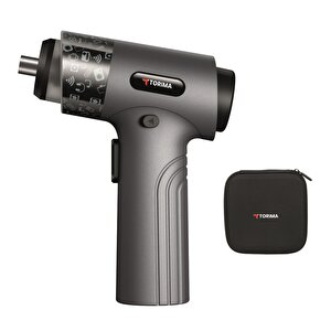 Şarjlı Tornavida Seti 30 Parça Type C Şarjlı Led Işıklı Mıknatıslı Torima Tts01 Gri