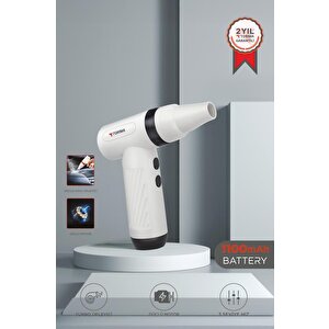 Hava Üfleme Makinesi Yüksek Hızlı Turbo 85000 Rpm 40w 1100 Mah Ttb01 Siyah