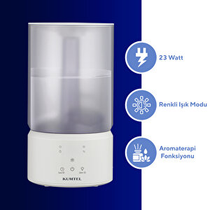 Işıklı Ultrasonik Hava Nemlendirici Hunem-01
