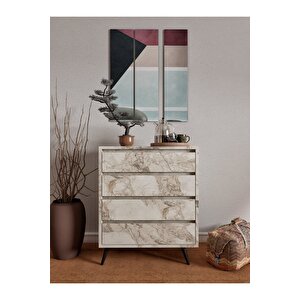 Suvera 4 Çekmeceli Şifonyer Efes Efes
