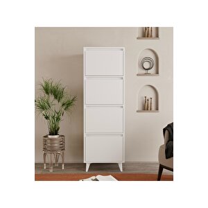 Mely Çok Amaçlı Dolap-ekmeklik Beyaz Beyaz