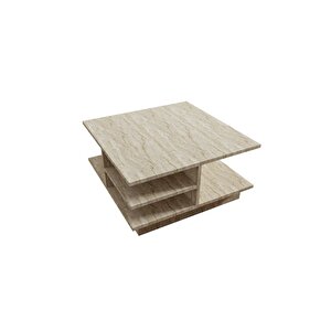 Skull Orta Sehpa Traverten