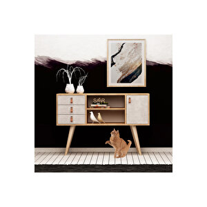 Flora Dresuar Koyu Gri