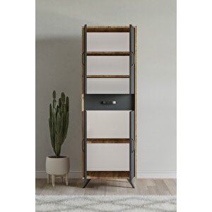 Eva Çok Amaçlı Dolap Atlantik Çam-antrasit Antrasit Çam