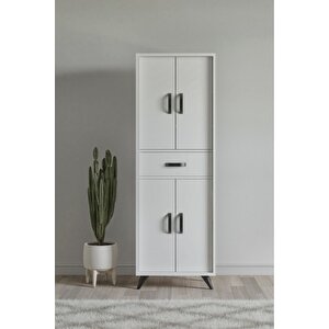 Eva Çok Amaçlı Dolap Beyaz Beyaz