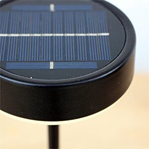 Galaksi Metal Solar Lamba + 5 Volt Şarj Soketli Slr0020 Mat Siyah